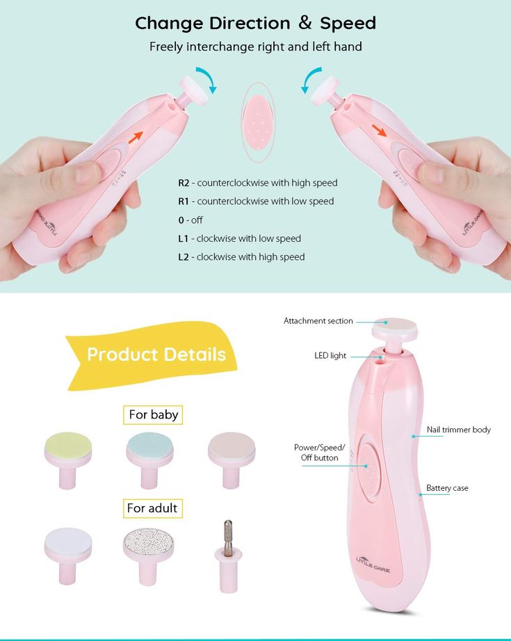 Baby Nail Clippers with Light