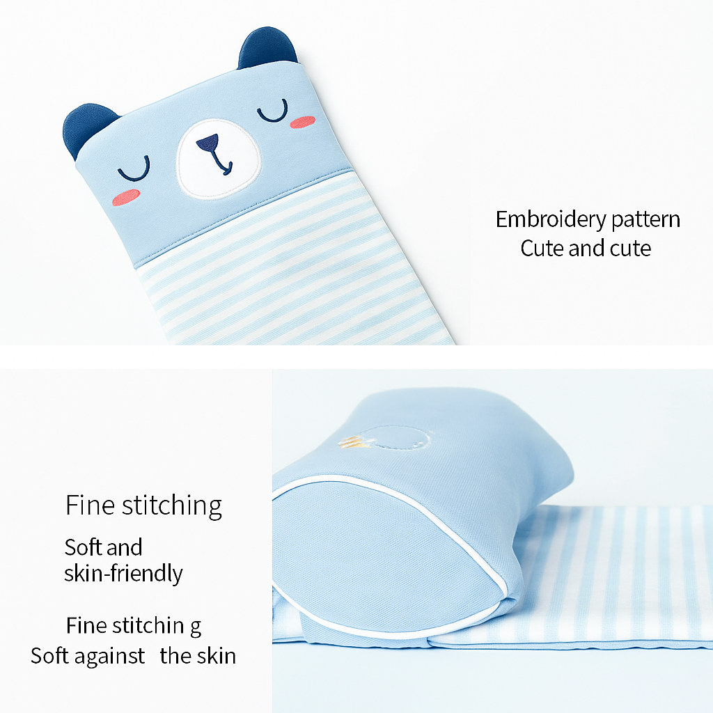 Baby Shaping Head Support Pillow - Assorted Colour