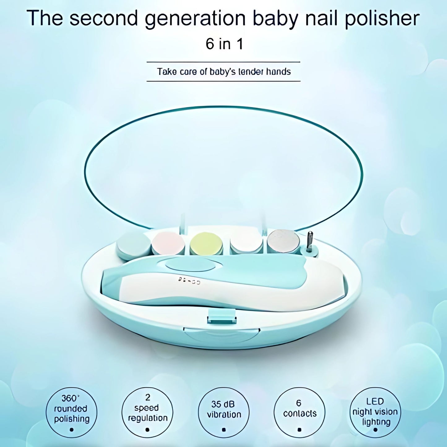 Baby Nail Clippers with Light