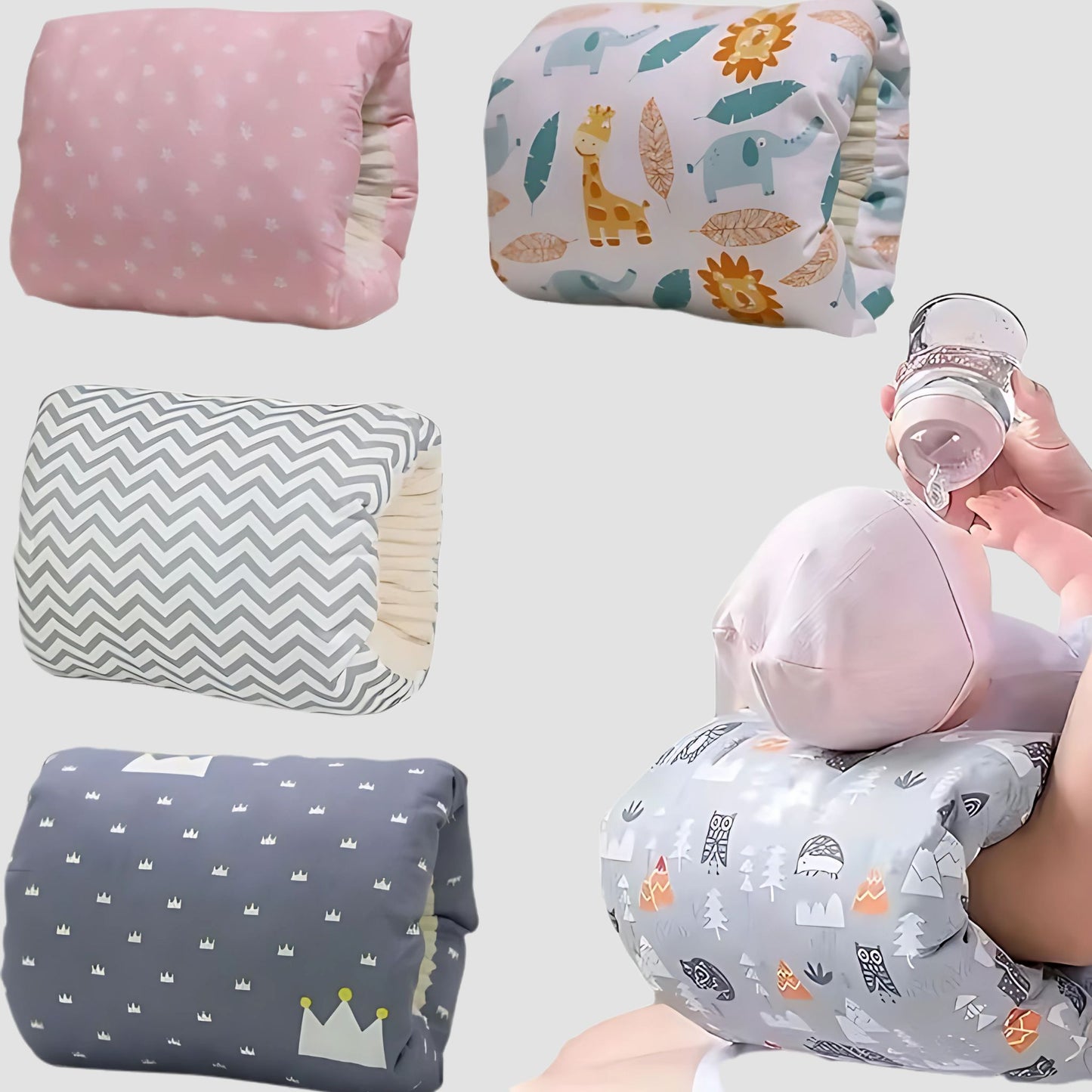 Cozie Cradle Baby Pillow, Cozie Cradle Baby Nursing Pillow, Cozy Cradle Pillow-Feeding Pillow