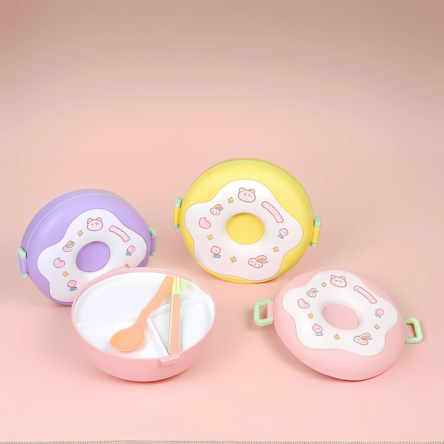 Donut Shape Children's Lunch Box