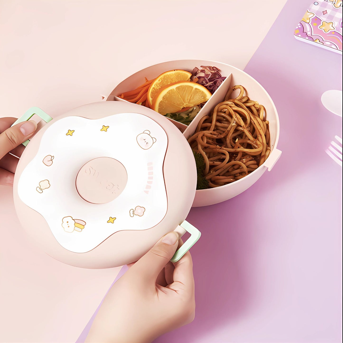 Donut Shape Children's Lunch Box