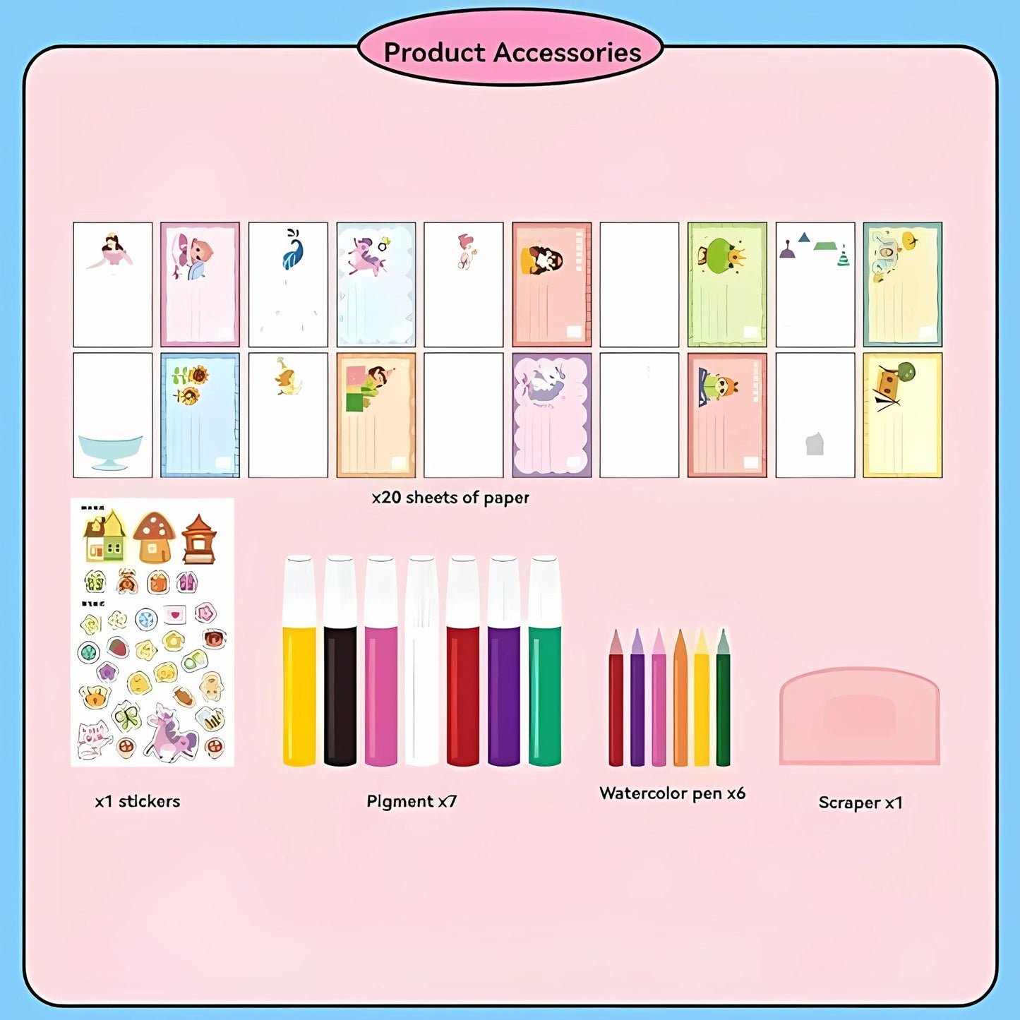 Rainbow Dot Painting Art Kits