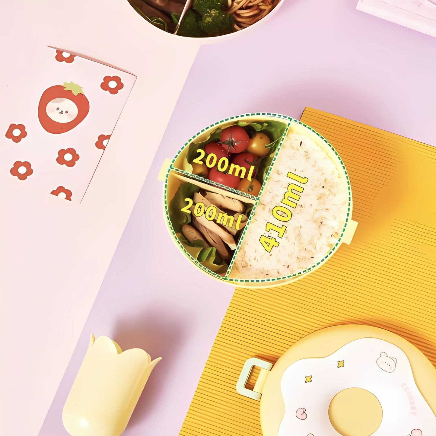 Donut Shape Children's Lunch Box