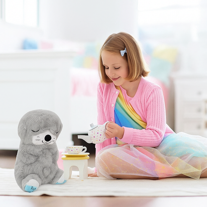 Breathing Teddy Bear with Soothing Music, Comfort Plush