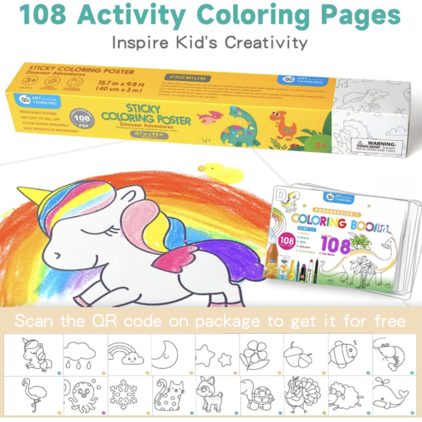 DIY Painting Drawing Paper Roll