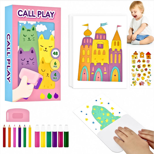 Rainbow Dot Painting Art Kits